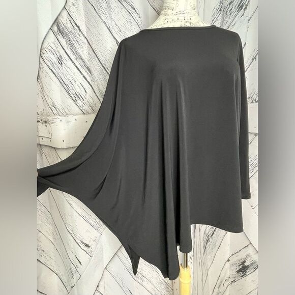 CLARA SUNWOO Asymmetrical Tunic Black L - Picture 3 of 8